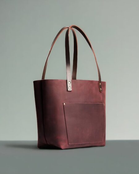 Genuine Leather Tote Bag Stylish & Durable for Everyday Use - Image 4