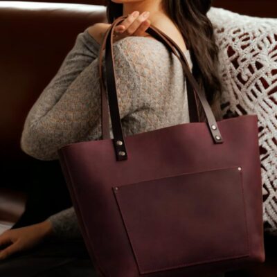 Genuine Leather Tote Bag Stylish & Durable for Everyday Use