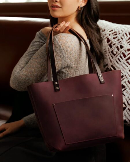 Genuine Leather Tote Bag Stylish & Durable for Everyday Use