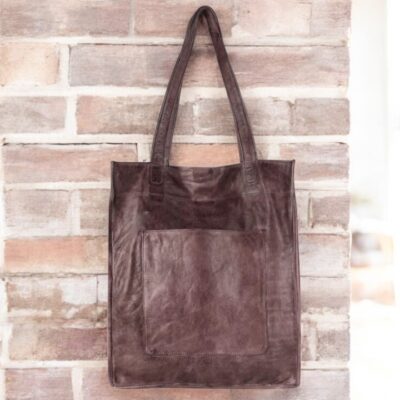 Carry Bag Leather Stylish Festival Tote