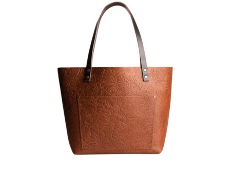 Leather Tote Handbags for Women with Stylish Pattern