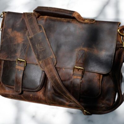 Buffalo Leather Messenger bag