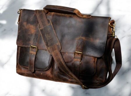 Buffalo Leather Messenger bag