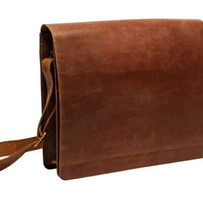 Full Grain Leather Messenger Bag