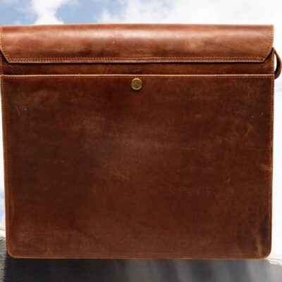 Full Grain Leather Messenger Bag