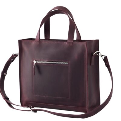 Leather Work Bag for Women