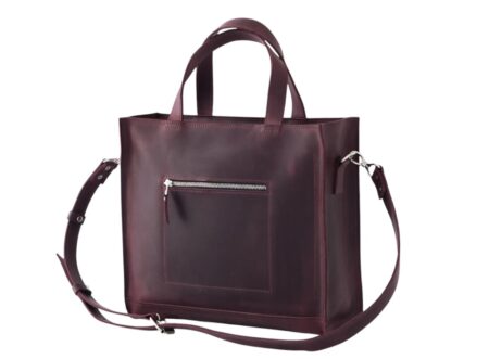 Leather Work Bag for Women