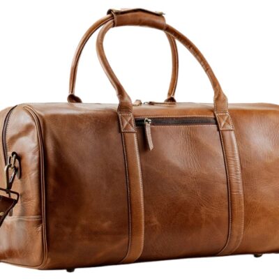 Buffalo Leather Duffel Bag – Classic Design