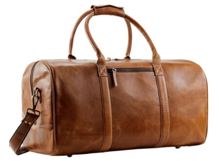 Buffalo Leather Duffel Bag – Classic Design