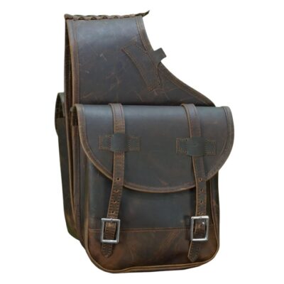 horse handmade leather saddle bag