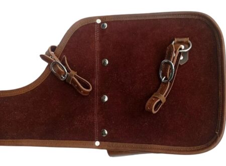 vintage leather horse saddle bags