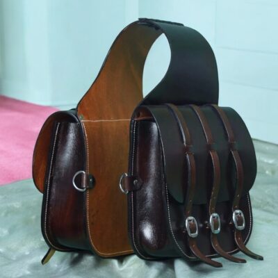 western horse saddle bags