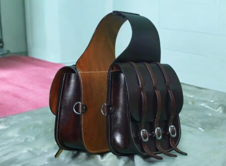 western horse saddle bags